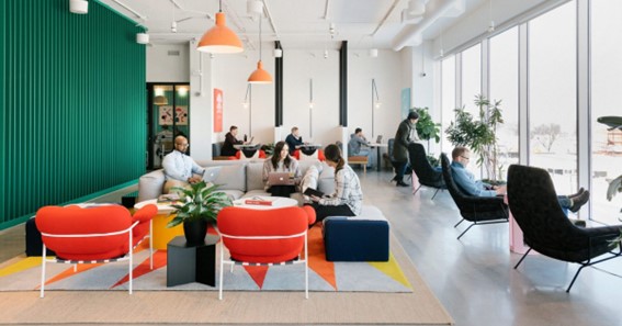 4 interior design options at coworking spaces that I like